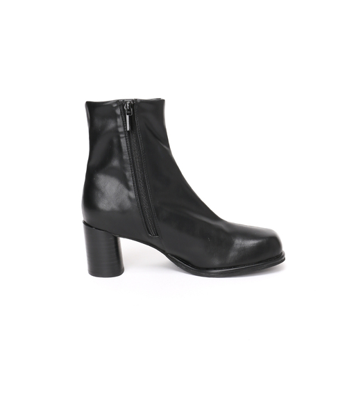 GRISE（グリーズ）の「《追加》GRISE6cmバルブトゥソフトショートブーツ（ブーツ・レディース・キャメル/アイボリー/チャコールグレー/ブラック・X-LARGE/LARGE/MEDIUM/SMALL）」の17枚目の写真