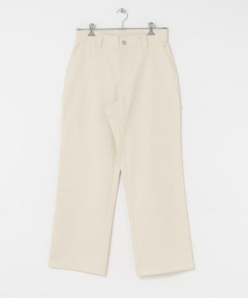 SENSE OF PLACE by URBAN RESEARCH（センスオブプレイスバイアーバンリサーチ）の「ストレートペインターパンツ（その他パンツ・メンズ・アイボリー/ブラック・MEDIUM/LARGE）」の10枚目の写真