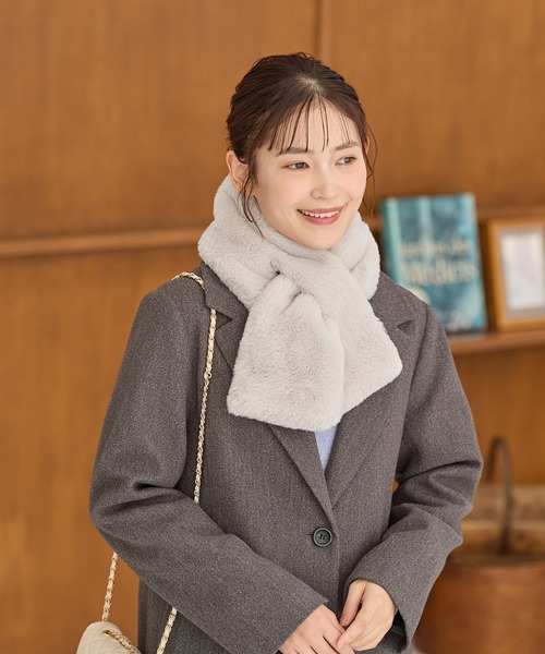 吸湿発熱】エコファーティペット（マフラー）｜Honeys（ハニーズ）の