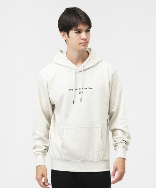 NEW ERA(ニューエラ)の「ニューエラ SW PO HOODIE OOTTF OAT 252(パーカー・メンズ・アイボリー・M/L/LL)」の1枚目の写真
