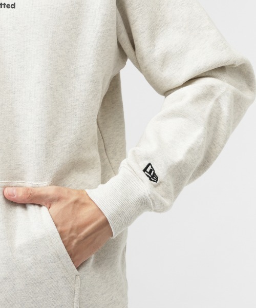NEW ERA(ニューエラ)の「ニューエラ SW PO HOODIE OOTTF OAT 252(パーカー・メンズ・アイボリー・M/L/LL)」の4枚目の写真
