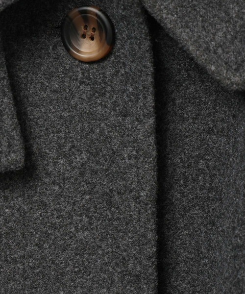 3.3 Field Trip (3.3フィールドトリップ)の「3.3 Field Trip/スタンドカラーロングコート(ダウンジャケット/コート・レディース・ブラック/グレー/ブラウン・FREE)」の17枚目の写真