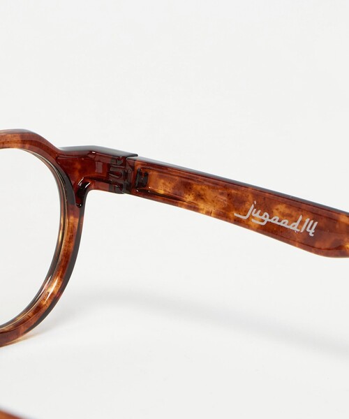 Jugaad14（ジュガードフォーティーン）の「＜jugaad14＞HORIZON ホライズン 調光 ファッション用グラス（メガネ・メンズ・ダークブラウン/ブラック・FREE）」の6枚目の写真