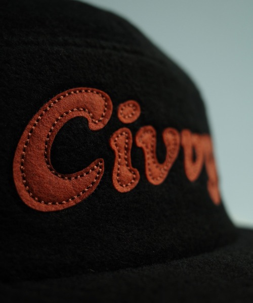 CIVVY.（シヴィ―）の「Felt Jet Cap - フェルトジェットキャップ -（キャップ・メンズ・カーキ/ブラック・FREE）」の9枚目の写真