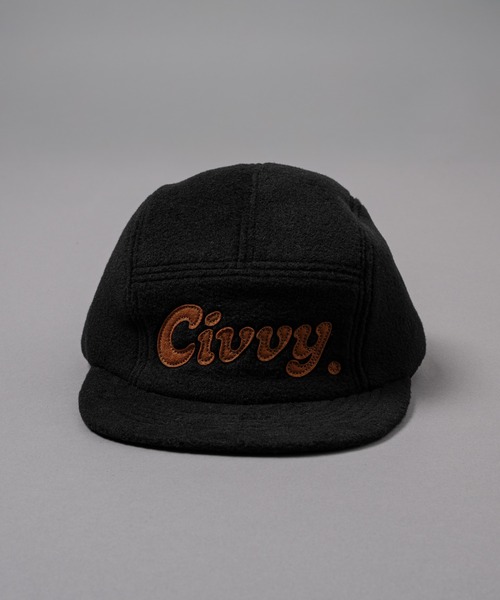 CIVVY.（シヴィ―）の「Felt Jet Cap - フェルトジェットキャップ -（キャップ・メンズ・カーキ/ブラック・FREE）」の20枚目の写真