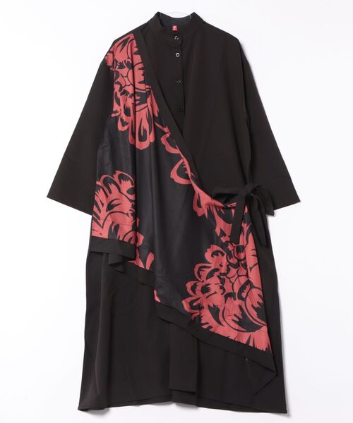 チャイハネ(チャイハネ)の「【チャイハネ】セマムレイヤードワンピース(シャツワンピース・レディース・ブラック/ピンク/ターコイズブルー・FREE)」の15枚目の写真