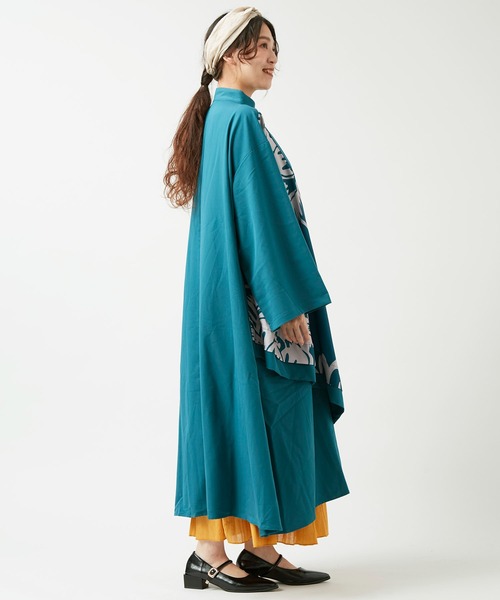 チャイハネ(チャイハネ)の「【チャイハネ】セマムレイヤードワンピース(シャツワンピース・レディース・ブラック/ピンク/ターコイズブルー・FREE)」の8枚目の写真