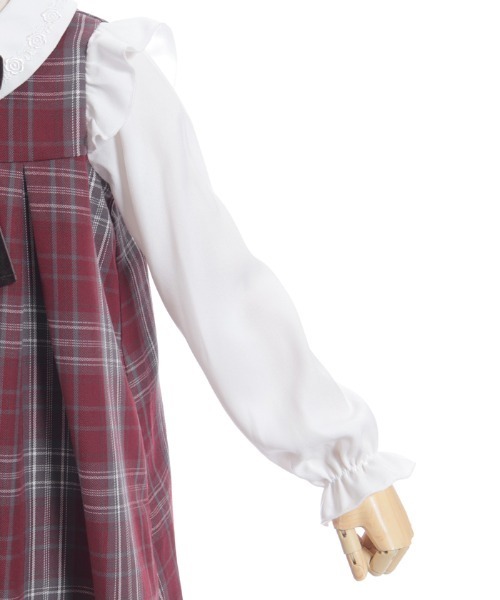 axes femme(アクシーズファム)の「タータンチェックワンピース(ワンピース・キッズ・ミント/ワイン・MEDIUM/LARGE/X-LARGE)」の12枚目の写真