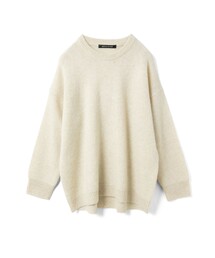 mizuiroind | mizuiro ind MG/クルーネックワイドプルオーバー(ニット/セーター)