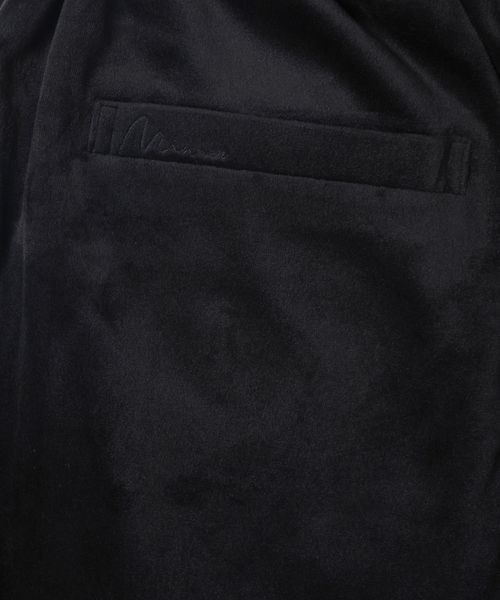 JEANASIS（ジーナシス）の「【MIKU企画】リラックスベロアパンツ/599697（その他パンツ・レディース・ホワイト系その他/ブラック/グレー系その他・FREE）」の5枚目の写真