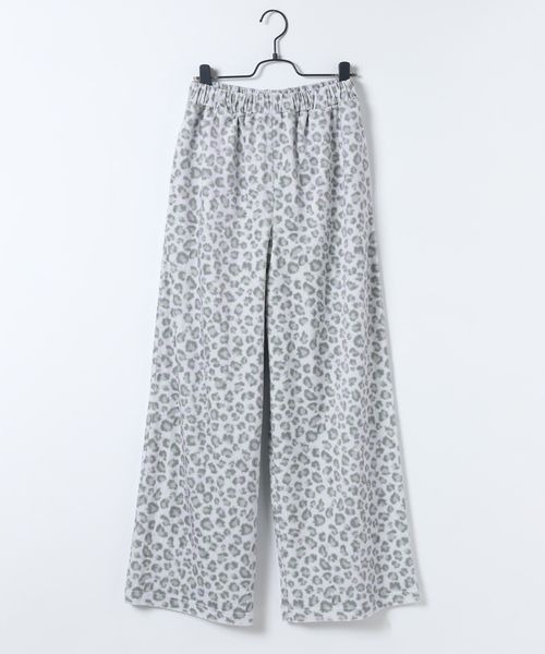 JEANASIS（ジーナシス）の「【MIKU企画】リラックスベロアパンツ/599697（その他パンツ・レディース・ホワイト系その他/ブラック/グレー系その他・FREE）」の6枚目の写真