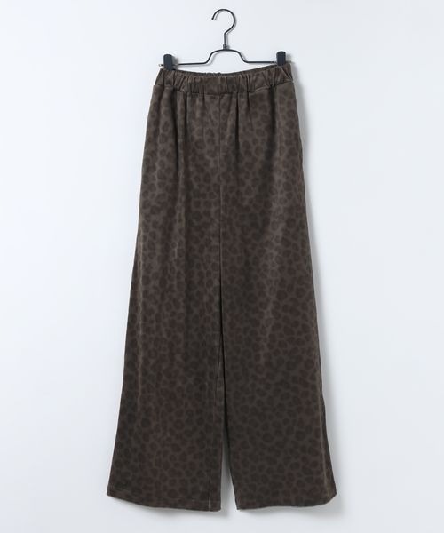 JEANASIS（ジーナシス）の「【MIKU企画】リラックスベロアパンツ/599697（その他パンツ・レディース・ホワイト系その他/ブラック/グレー系その他・FREE）」の8枚目の写真