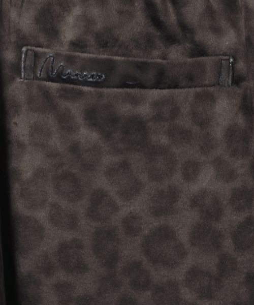 JEANASIS（ジーナシス）の「【MIKU企画】リラックスベロアパンツ/599697（その他パンツ・レディース・ホワイト系その他/ブラック/グレー系その他・FREE）」の9枚目の写真