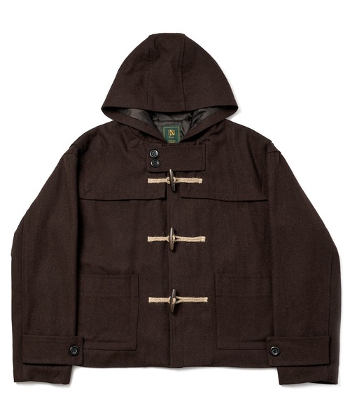 Noen(ノエン)の「ウールメルトンダッフルブルゾン(ブルゾン・メンズ・ダークブラウン/ダークネイビー・LARGE/MEDIUM)」の21枚目の写真