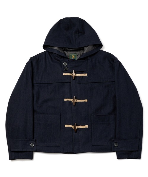 Noen(ノエン)の「ウールメルトンダッフルブルゾン(ブルゾン・メンズ・ダークブラウン/ダークネイビー・LARGE/MEDIUM)」の22枚目の写真