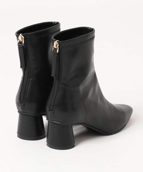 Andemiu（アンデミュウ）の「バックジップヒールブーツ579620（ブーツ・レディース・レッド系その他/ブラック・MEDIUM/LARGE）」の12枚目の写真