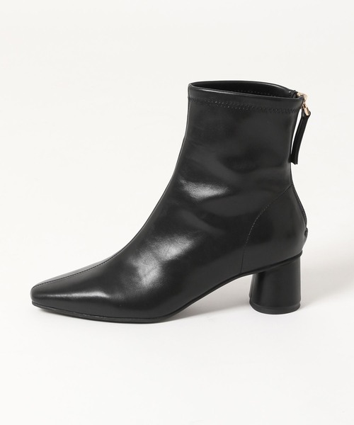 Andemiu（アンデミュウ）の「バックジップヒールブーツ579620（ブーツ・レディース・レッド系その他/ブラック・MEDIUM/LARGE）」の13枚目の写真