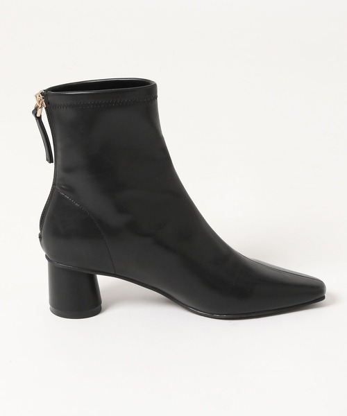 Andemiu（アンデミュウ）の「バックジップヒールブーツ579620（ブーツ・レディース・レッド系その他/ブラック・MEDIUM/LARGE）」の14枚目の写真