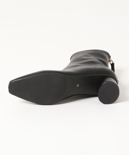 Andemiu（アンデミュウ）の「バックジップヒールブーツ579620（ブーツ・レディース・レッド系その他/ブラック・MEDIUM/LARGE）」の15枚目の写真