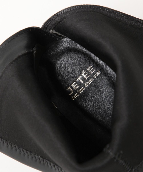 Andemiu（アンデミュウ）の「バックジップヒールブーツ579620（ブーツ・レディース・レッド系その他/ブラック・MEDIUM/LARGE）」の19枚目の写真