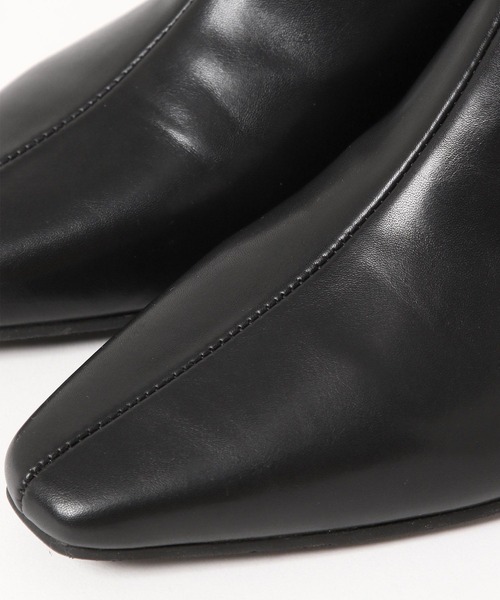 Andemiu（アンデミュウ）の「バックジップヒールブーツ579620（ブーツ・レディース・レッド系その他/ブラック・MEDIUM/LARGE）」の21枚目の写真