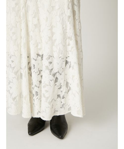 フラワーストレッチレースワンピース（ワンピース）｜FRAY I.D（フレイ
