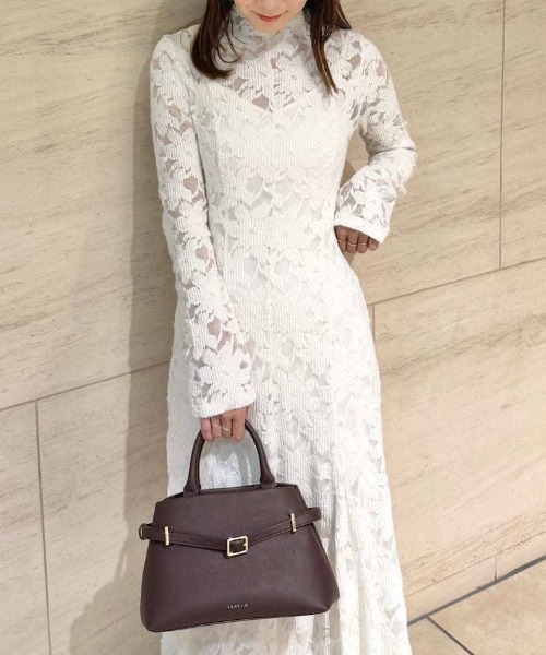 フラワーストレッチレースワンピース（ワンピース）｜FRAY I.D（フレイ