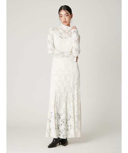 セール】フラワーストレッチレースワンピース（ワンピース）｜FRAY I.D