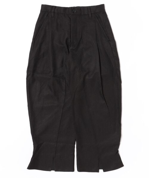 Knuth Marf(クヌースマーフ)の「Knuth Marf front slit pants(unisex)/3color(その他パンツ・レディース・ダークブラウン/ブラック・X-SMALL/SMALL)」の12枚目の写真