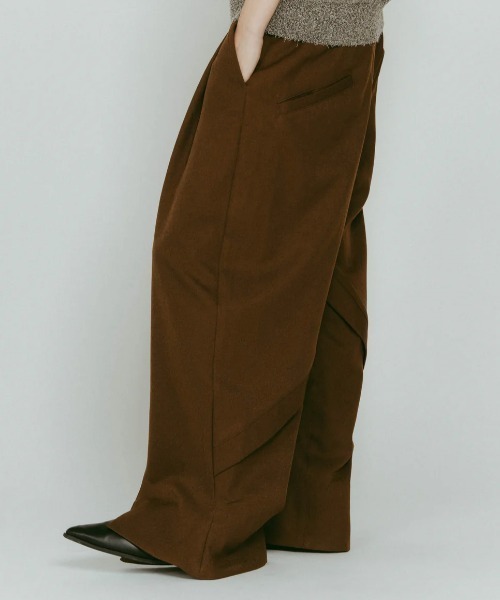 パンツ knuth marf spaghetti pants Knuth Marf - spaghetti pants / スパゲッティパンツ (ブラック) | Sir