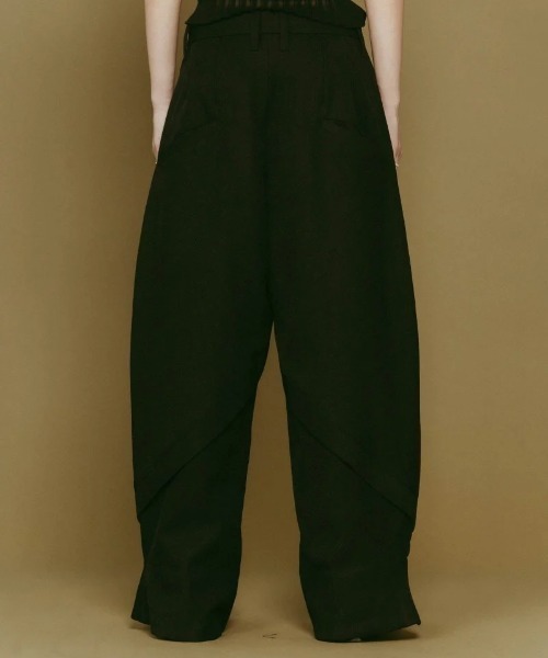 パンツ knuth marf spaghetti pants Knuth Marf - spaghetti pants / スパゲッティパンツ (ブラック) | Sir