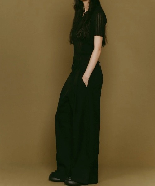 Knuth Marf front slit pants(unisex)/3color（その他パンツ）｜Knuth