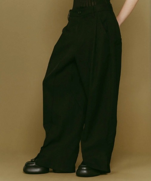 Knuth Marf front slit pants(unisex)/3color（その他パンツ）｜Knuth