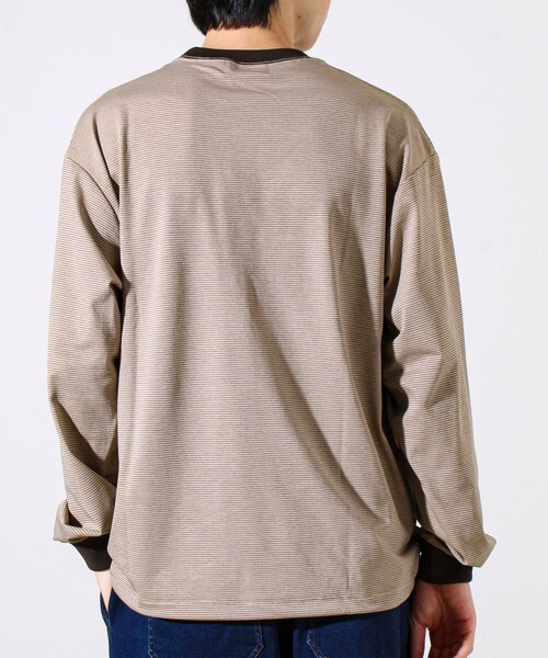 GLOSTER(グロスター)の「【機能素材】PERFECTEX 天竺 GOODNESS ロンT(Tシャツ/カットソー・メンズ・ホワイト系その他4/ベージュ系その他3/ブラック系その他3・S/M/L)」の7枚目の写真