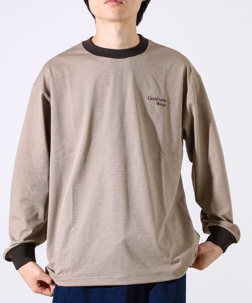 GLOSTER(グロスター)の「【機能素材】PERFECTEX 天竺 GOODNESS ロンT(Tシャツ/カットソー・メンズ・ホワイト系その他4/ベージュ系その他3/ブラック系その他3・S/M/L)」の8枚目の写真