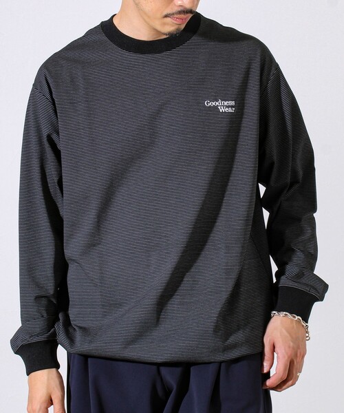GLOSTER(グロスター)の「【機能素材】PERFECTEX 天竺 GOODNESS ロンT(Tシャツ/カットソー・メンズ・ホワイト系その他4/ベージュ系その他3/ブラック系その他3・S/M/L)」の17枚目の写真
