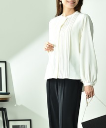 INTERPLANET | 【UV・接触冷感】ポーラピンタックブラウス(シャツ/ブラウス)