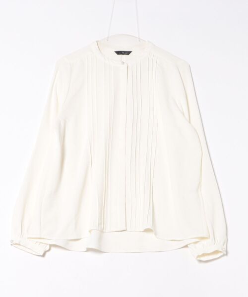 INTERPLANET（インタープラネット）の「【UV・接触冷感】ポーラピンタックブラウス（シャツ/ブラウス・レディース・ベージュ/オフホワイト/ブラック・FREE）」の6枚目の写真