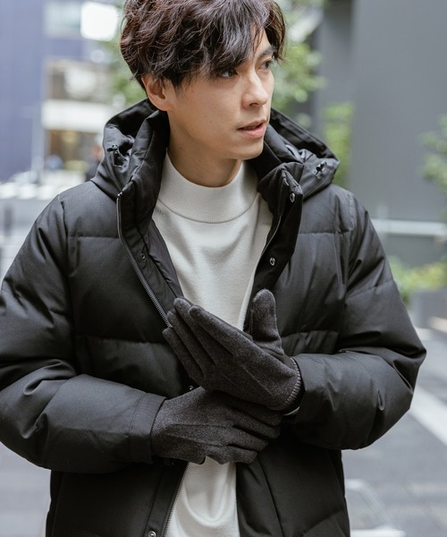 GLOBAL WORK（グローバルワーク）の「スマホタッチコンビグローブ/598013（手袋・メンズ・ブラウン/ブラック/グレー系2/グレー系3/グレー・MEDIUM/LARGE）」の8枚目の写真