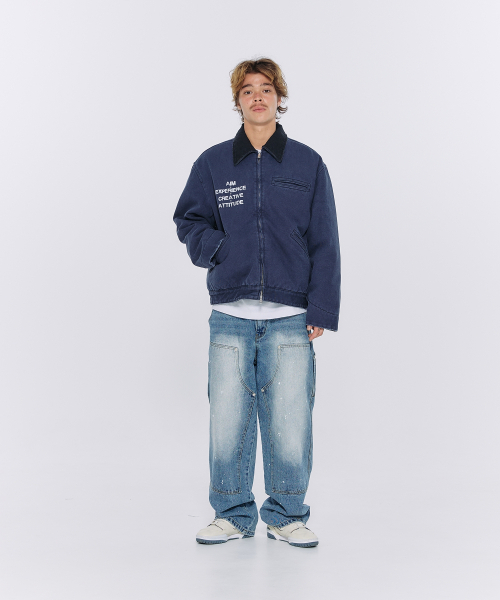 AECA(エイカ)の「AECA VINTAGE PIGMENT WORK JACKET-BROWN(デニムジャケット・レディース・その他・LARGE/MEDIUM/SMALL)」の10枚目の写真