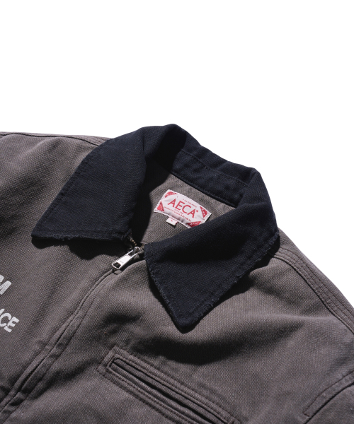 AECA(エイカ)の「AECA VINTAGE PIGMENT WORK JACKET-BROWN(デニムジャケット・レディース・その他・LARGE/MEDIUM/SMALL)」の9枚目の写真