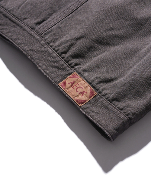 AECA(エイカ)の「AECA VINTAGE PIGMENT WORK JACKET-BROWN(デニムジャケット・レディース・その他・LARGE/MEDIUM/SMALL)」の4枚目の写真