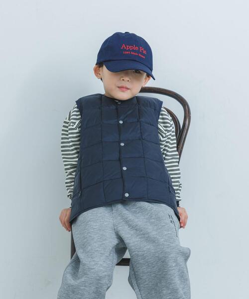 TAION（タイオン）の「TAION　CREWNECK BUTTON DOWN VEST(KIDS)（その他アウター・キッズ・カモフラージュ/ネイビー/ライトブルー/ライトベージュ・120/150/140/130）」の16枚目の写真