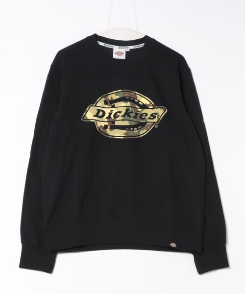 Dickies(ディッキーズ)の「フレンチ テリー フロックプリントロゴ クルーネック(スウェット・メンズ・ブラウン/オフホワイト/ブラック・MEDIUM/LARGE/X-LARGE)」の6枚目の写真