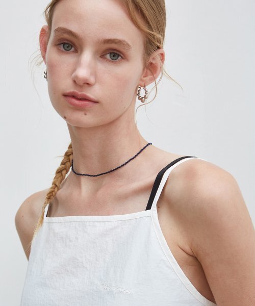 NICK&NICOLE(ニックアンドニコール)の「MOOD SLEEVELESS LONG DRESS_IVORY(ワンピース・レディース・その他・FREE)」の2枚目の写真