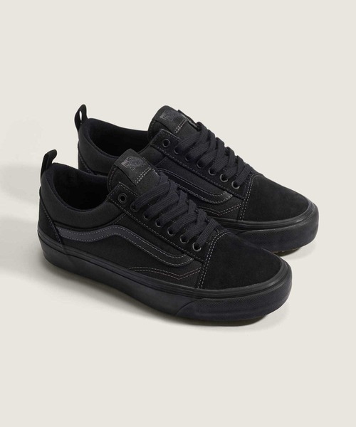 VANS（バンズ）の「オールドスクール インシュレーテッド / MTE Old Skool Insulated BLACK/ VN000DC6BKA1（スニーカー・メンズ・ブラック×ブラック・5.5/6/6.5/7/7.5/10/10.5/11/11.5/12/9.5/5/8/9/8.5）」の2枚目の写真