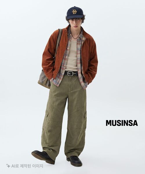 MUSINSA STANDARD（ムシンサスタンダード）の「ピグメントタンクトップ [ダスティクリーム]（Tシャツ/カットソー・メンズ・その他・SMALL/MEDIUM/LARGE/X-LARGE/XX-LARGE/XXX-LARGE）」の6枚目の写真
