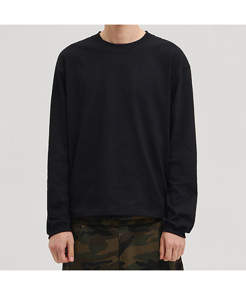XERO(ゼロ)の「コアクロップストリングロングスリーブ(Tシャツ/カットソー・レディース・ブラック/オフホワイト/グレー/チャコール・MEDIUM/LARGE/X-LARGE)」の2枚目の写真