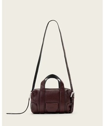 ALLSAINTS（オールセインツ）の「ARES GRAIN COMPACT CROSSBODY BAG | ARES GRAIN コンパクト クロスボディ バッグ（ショルダーバッグ）」