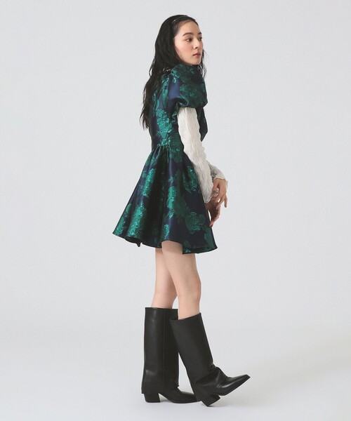 sister jane Galaxy Jacquard Mini ワンピース Lili Jacquard Mini Dress – Sister Jane